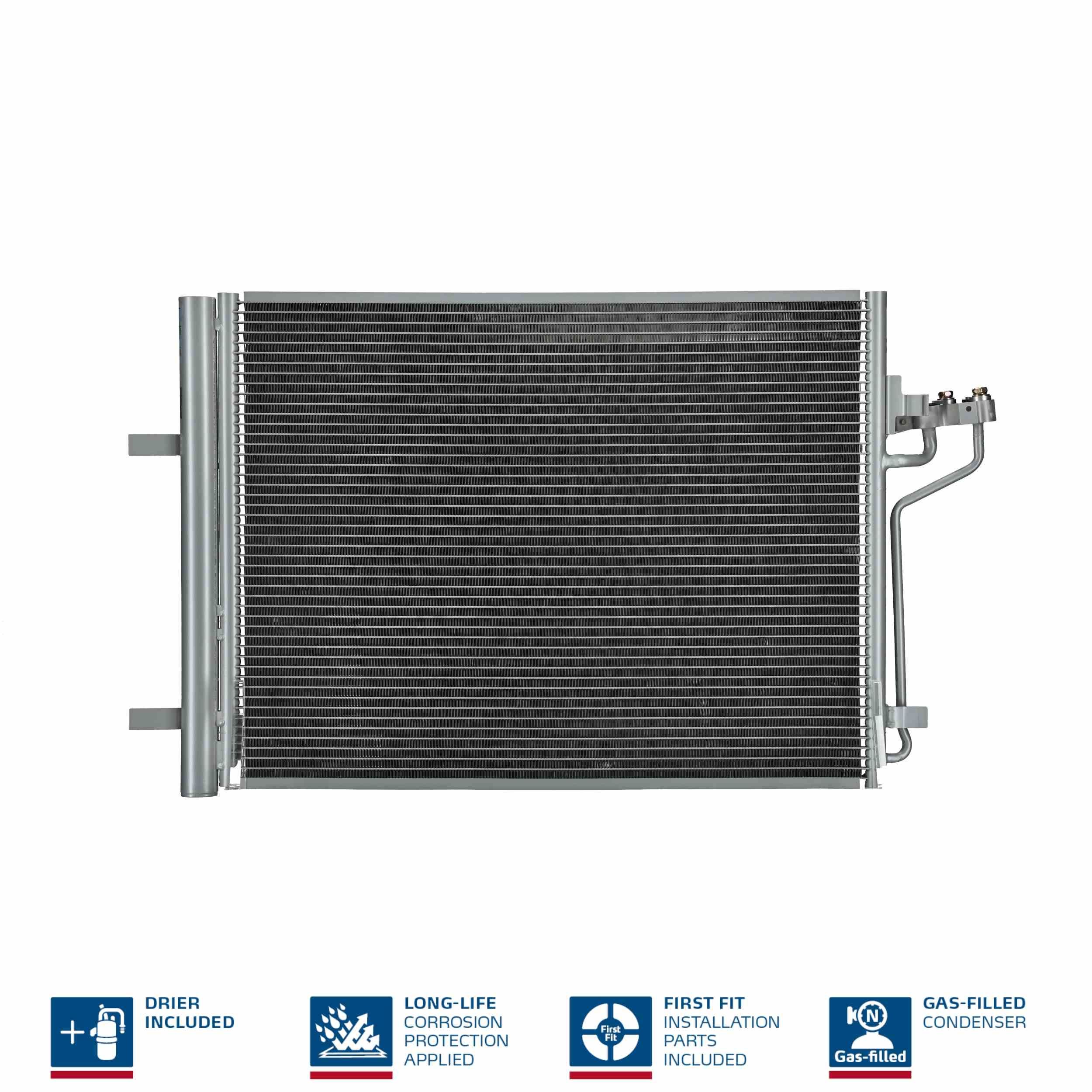 Радіатор кондиціонера NISSENS 940398