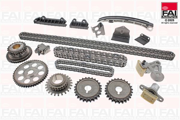 Комплект ланцюгів привода FAI AUTOPARTS TCK93
