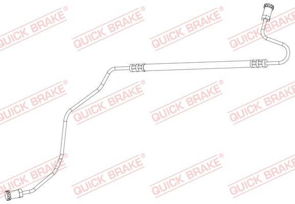 Гальмівні шланги QUICK BRAKE 96018 - zapix