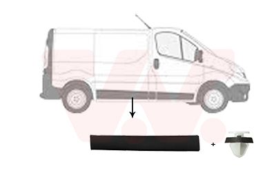 Молдинг бокової частини VAN WEZEL 4396426 - zapix