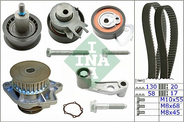 Комплект ременя ГРМ SCHAEFFLER INA 530036030 - zapix