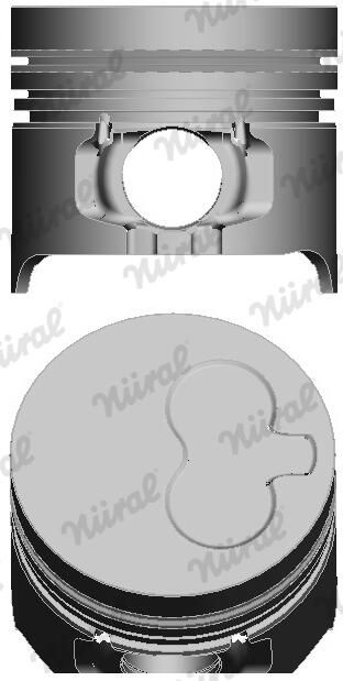 Поршень NÜRAL 8733650700 - zapix