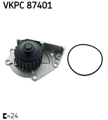 Помпа системи охолодження SKF VKPC87401 - zapix
