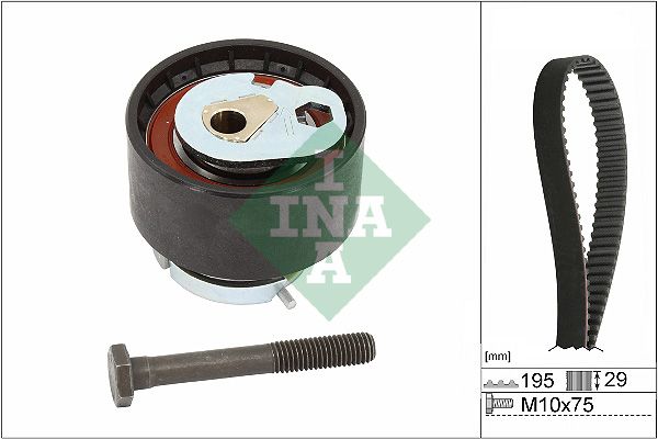 Комплект ременя ГРМ SCHAEFFLER INA 530085010 - zapix