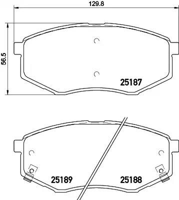 Гальмівні колодки дискові NISSHINBO NP6039 - zapix