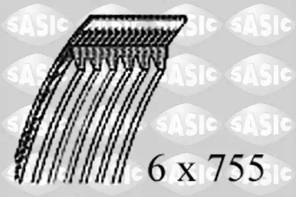Поліклиновий ремінь SASIC 1770065 - zapix