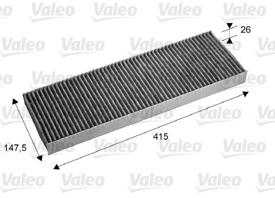 Фільтр салону VALEO 715675 - zapix