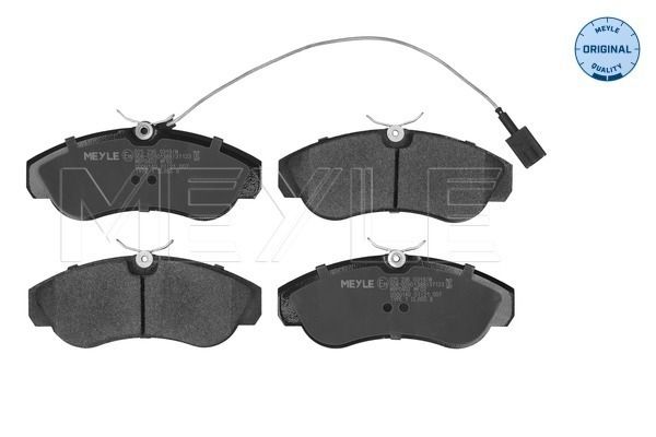 Гальмівні колодки дискові MEYLE 0252360319W - zapix