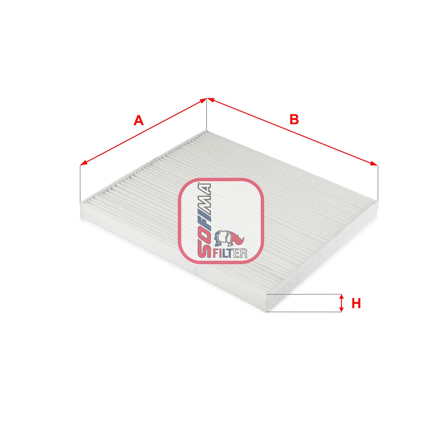 Фільтр салону SOFIMA S3326C - zapix