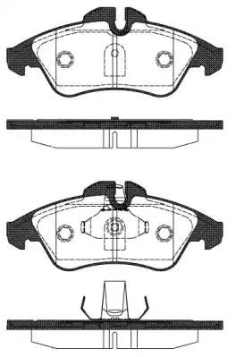 Гальмівні колодки дискові WOKING P478310 - zapix