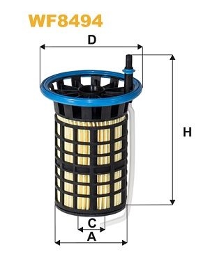 Топливный фильтр WIX FILTERS WF8494