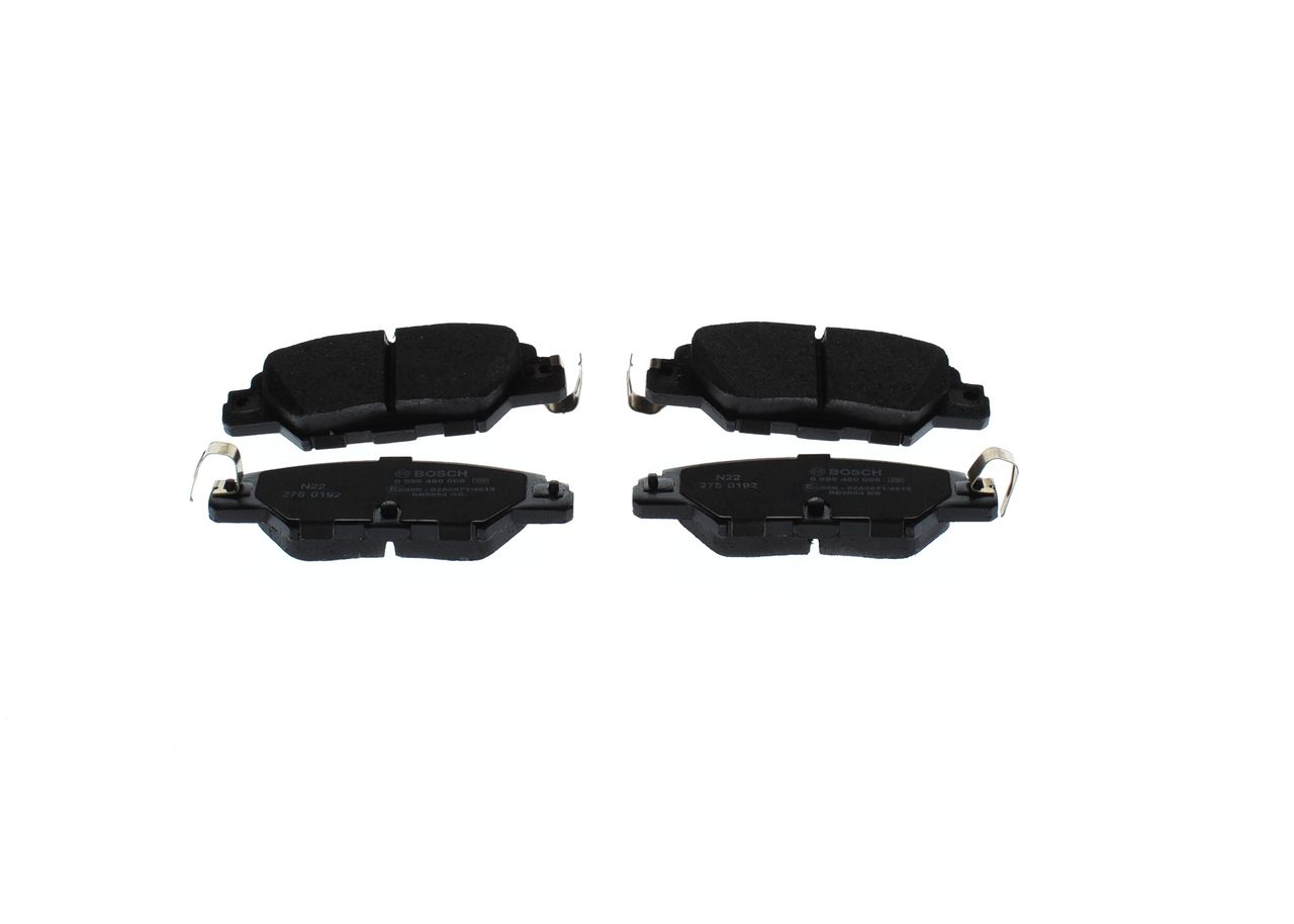 Гальмівні колодки дискові BOSCH 0986460006 - zapix
