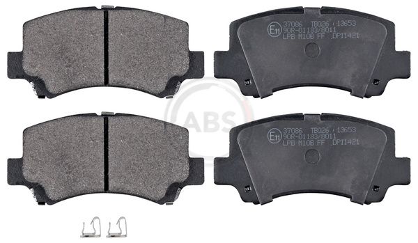 Гальмівні колодки дискові A.B.S. 37086 - zapix
