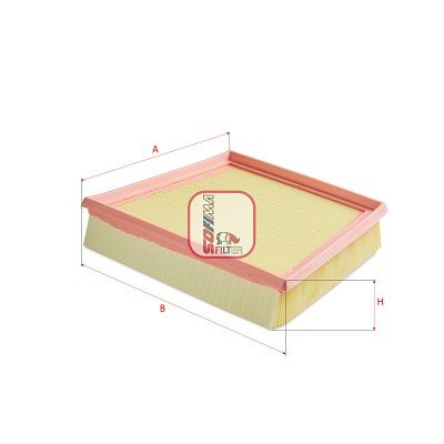 Повітряний фільтр SOFIMA S3D98A - zapix