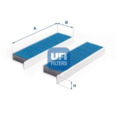 Фільтр салону UFI 3417200 - zapix