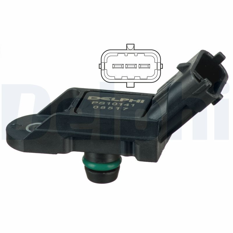 Датчик тиску наддува DELPHI PS10141 - zapix
