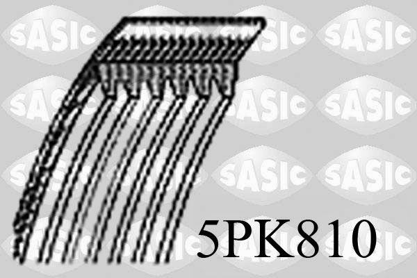 Поліклиновий ремінь SASIC 5PK810 - zapix
