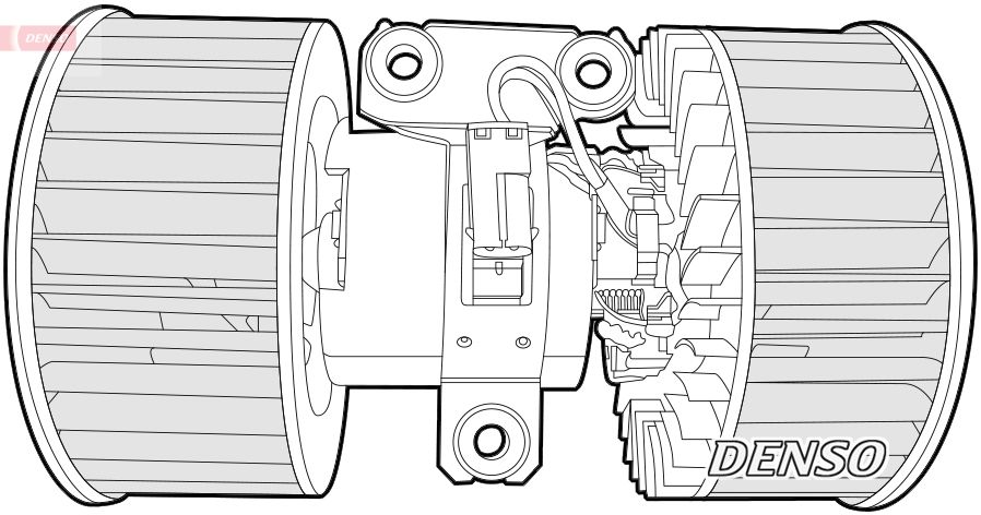 Вентилятор салону DENSO DEA05002 - zapix
