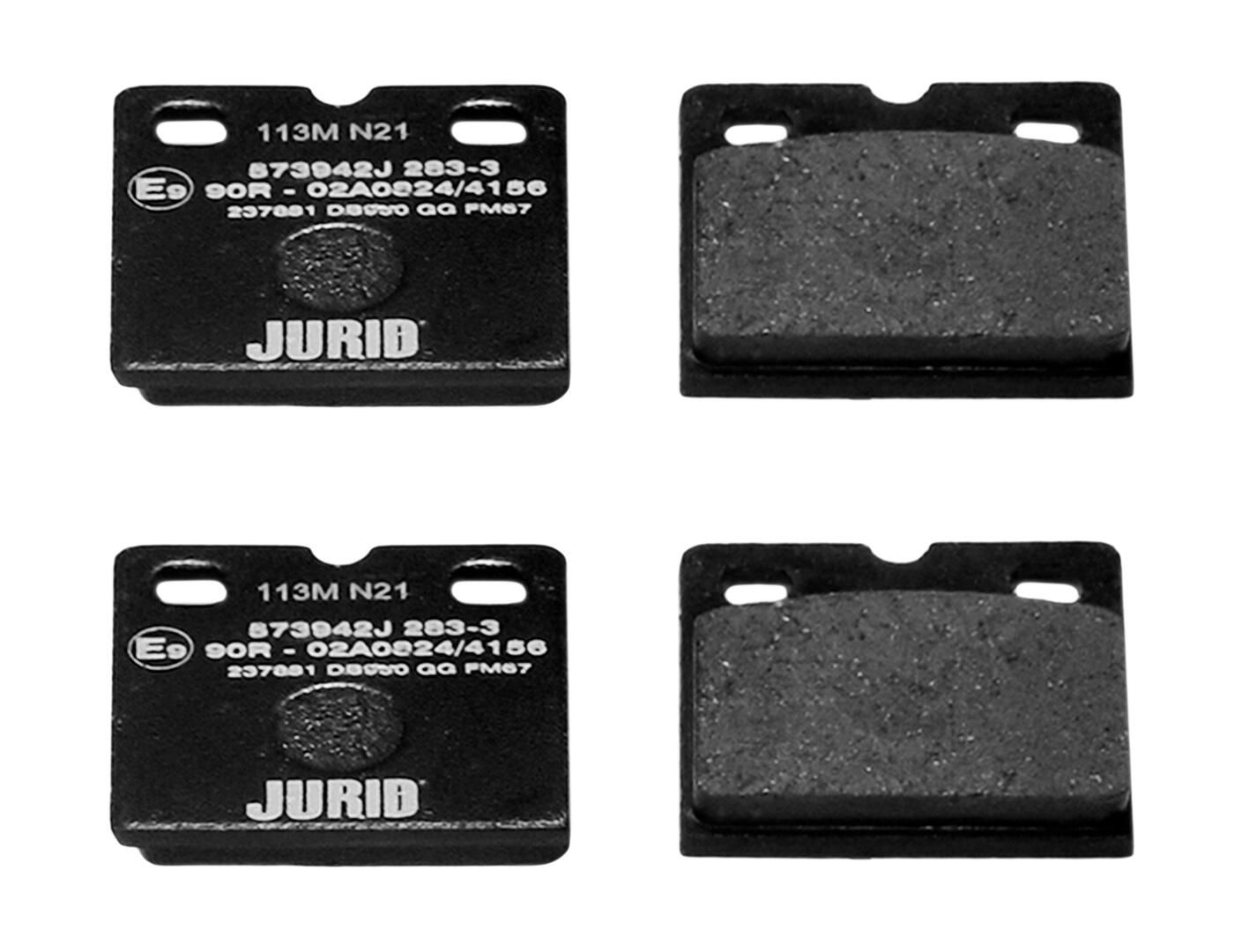 Гальмівні колодки дискові JURID 573942J - zapix