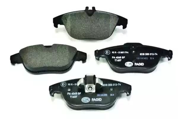 Гальмівні колодки дискові HELLA PAGID 8DB355012741 - zapix