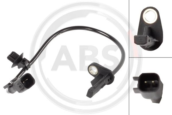 Датчик ABS A.B.S. 33014 - zapix