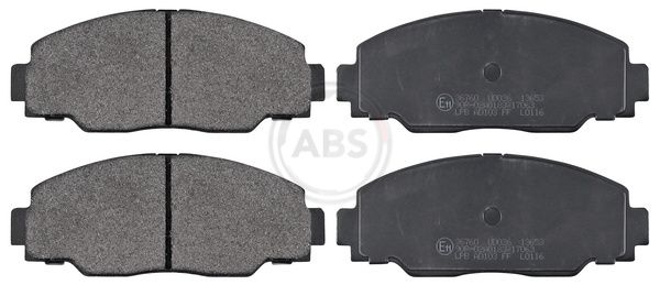 Гальмівні колодки дискові A.B.S. 36760 - zapix