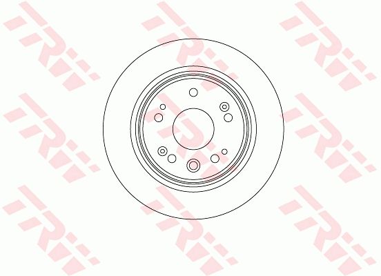 Гальмівний диск TRW DF8083 - zapix