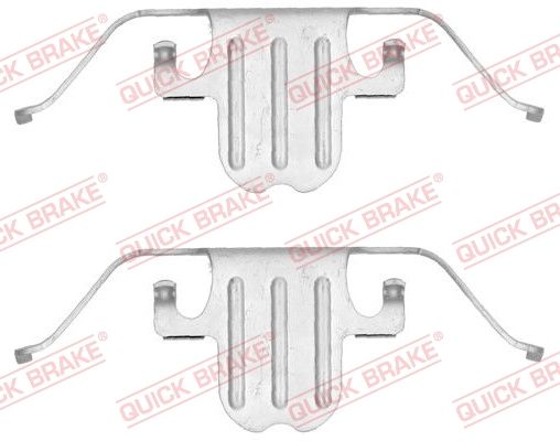 Приладдя / деталі гальмівних колодок QUICK BRAKE 1091751 - zapix