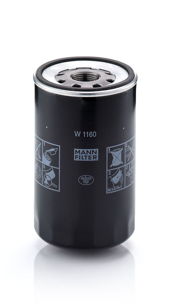 Оливний фільтр MANN-FILTER W1160 - zapix