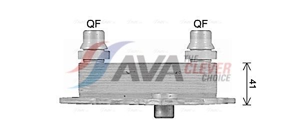 Оливний радіатор двигуна AVA QUALITY COOLING AL3152 - zapix