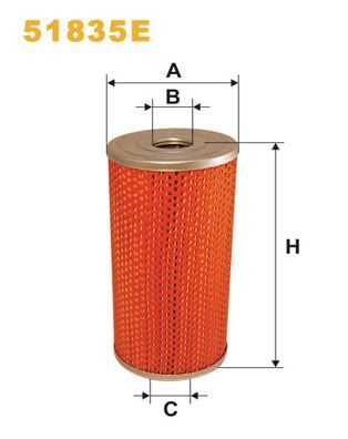 Оливний фільтр WIX FILTERS 51835E