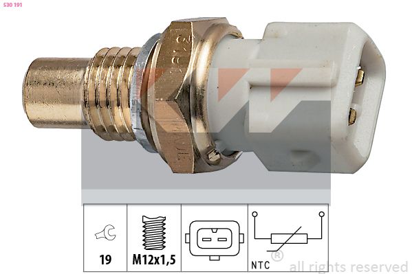 Датчик температури моторної оливи KW 530191 - zapix