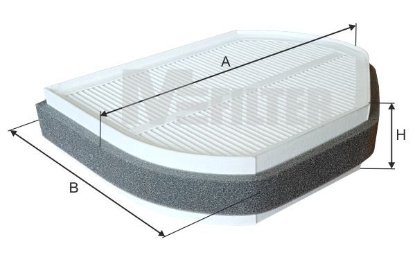 Фільтр салону MFILTER K9032 - zapix