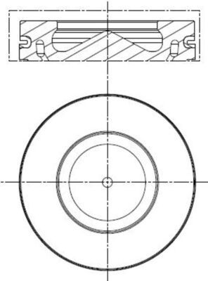 Поршень MAHLE 081PI00113000 - zapix