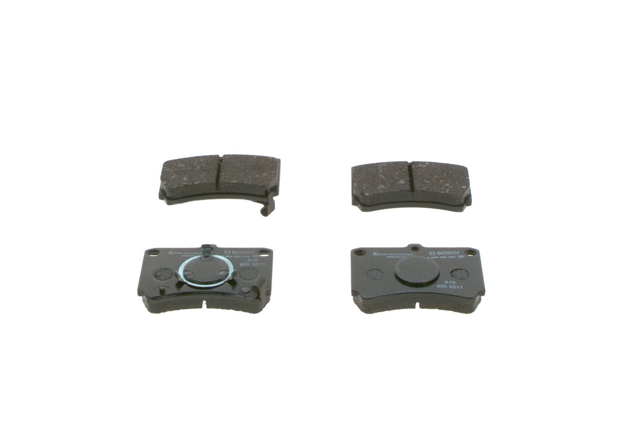 Гальмівні колодки дискові BOSCH 0986460390 - zapix