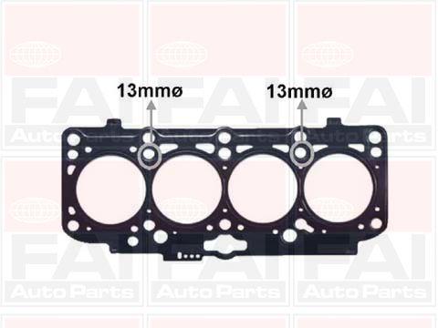 Прокладка головки циліндра FAI AUTOPARTS HG1011A - zapix