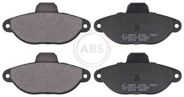 Гальмівні колодки дискові A.B.S. 36854 - zapix