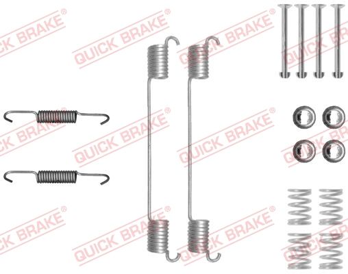 Монтажний комплект барабанних гальмівних колодок QUICK BRAKE 1050048 - zapix