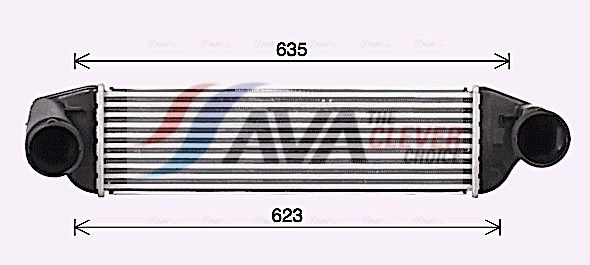 Інтеркулер AVA QUALITY COOLING BW4581 - zapix