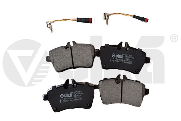 Гальмівні колодки дискові VIKA 69736201