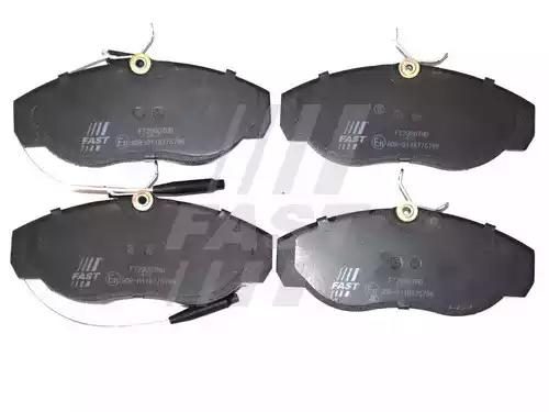 Гальмівні колодки дискові FAST FT29007HD - zapix