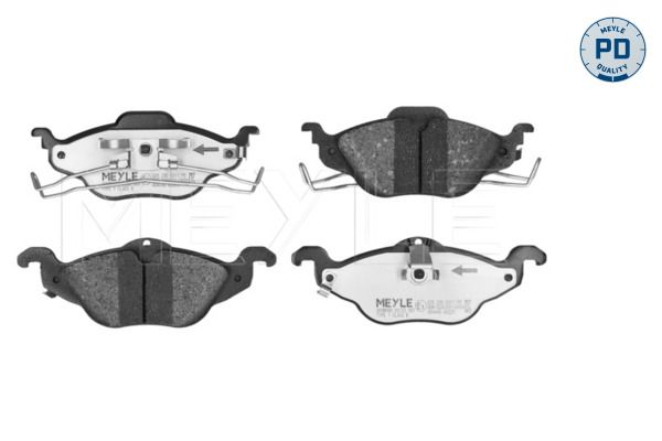 Гальмівні колодки дискові MEYLE 0252306317PD - zapix