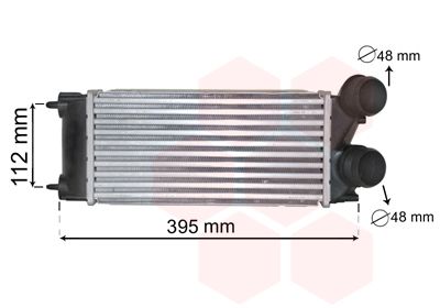 Інтеркулер VAN WEZEL 40004343 - zapix