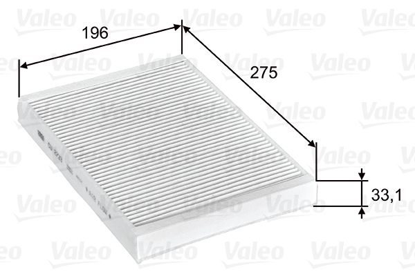 Фільтр салону VALEO 715597 - zapix