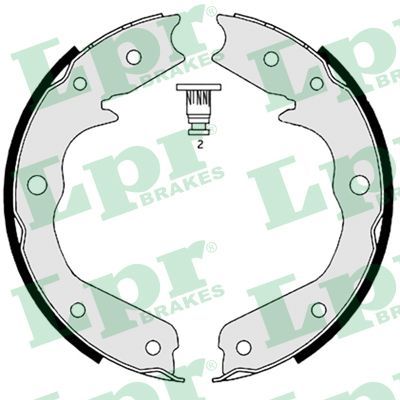 Гальмівні колодки ручника (барабанні) LPR 08970 - zapix