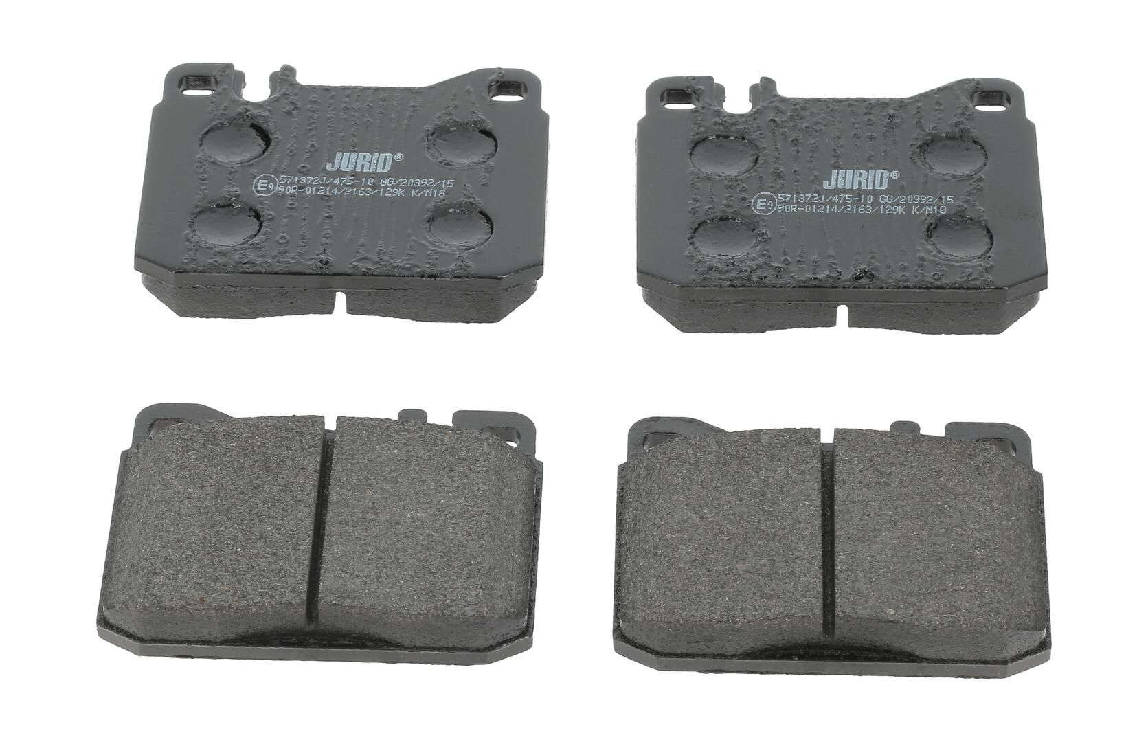 Гальмівні колодки дискові JURID 571372J - zapix