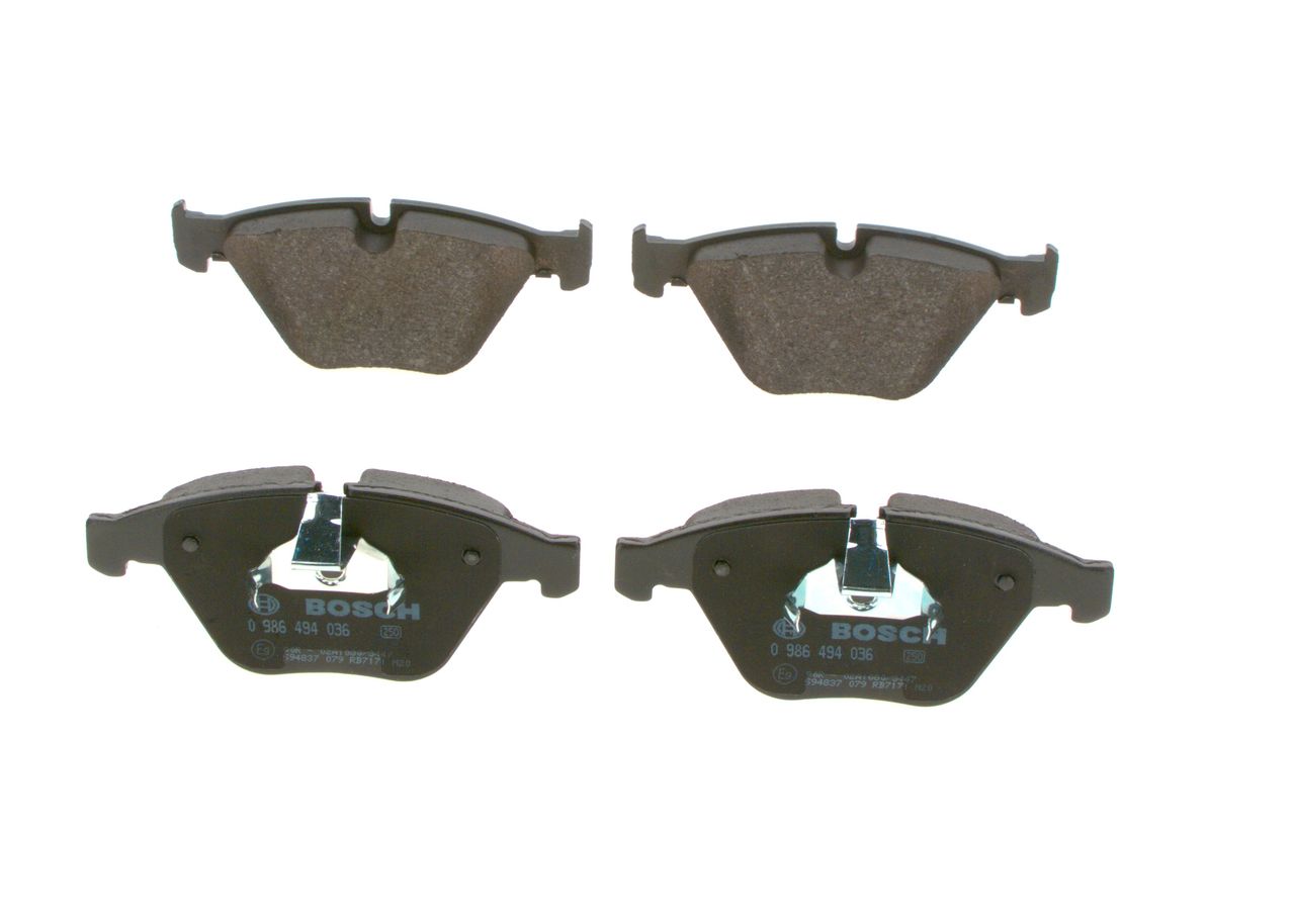 Гальмівні колодки дискові BOSCH 0986494036 - zapix