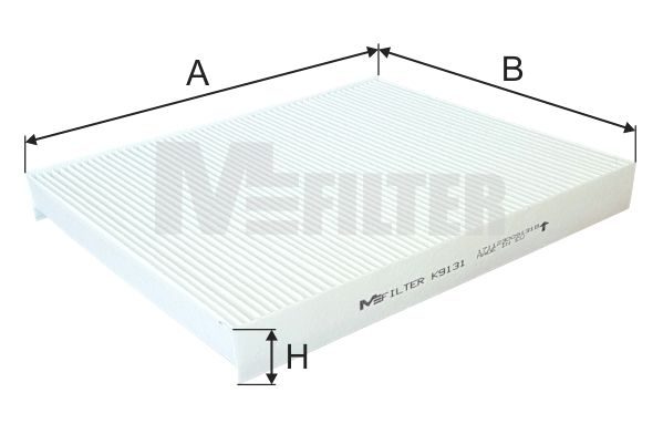 Фільтр салону MFILTER K9131 - zapix