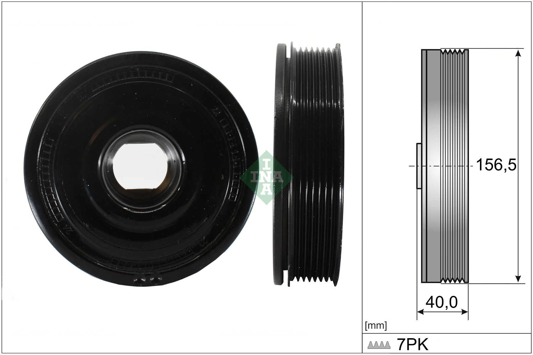 Шків колінвалу SCHAEFFLER INA 544018710 - zapix