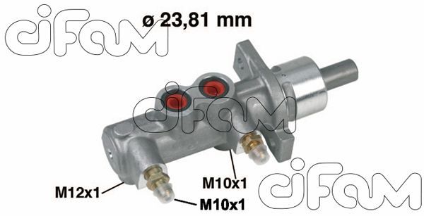 Головний гальмівний циліндр CIFAM 202165 - zapix